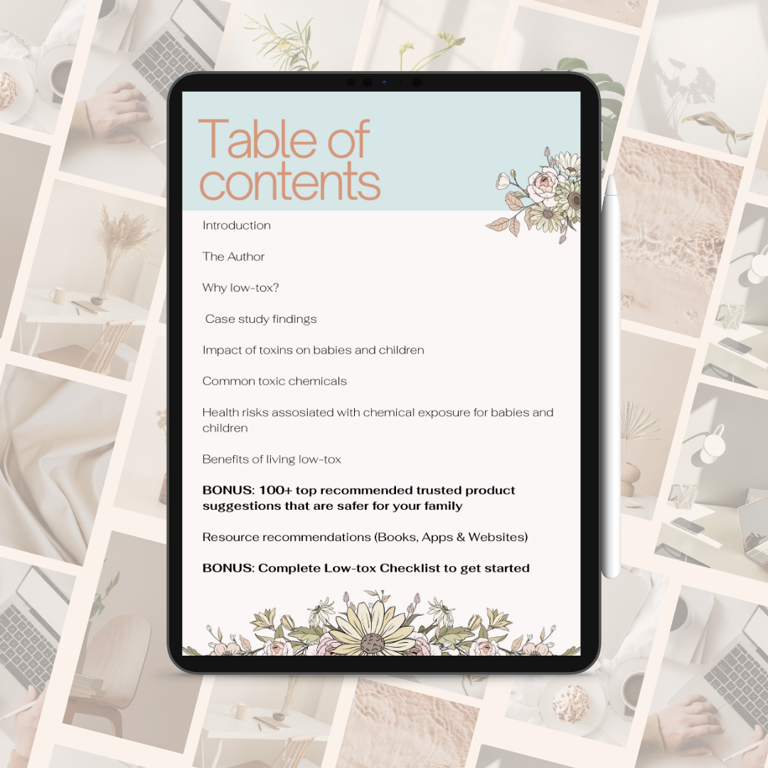 100+ Low-Tox Recommendations for Babies & Children (Personal Hygiene, Baby Care Items, Food + More)