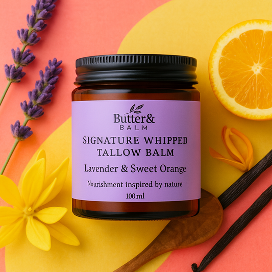 Signature Whipped Tallow Moisturiser - Lavender & Sweet Orange