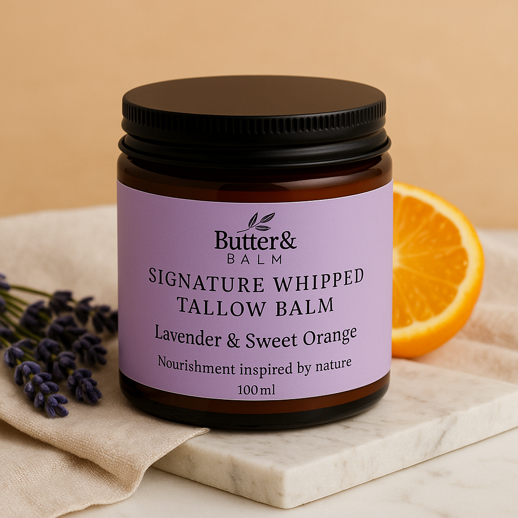 Signature Whipped Tallow Moisturiser - Lavender & Sweet Orange